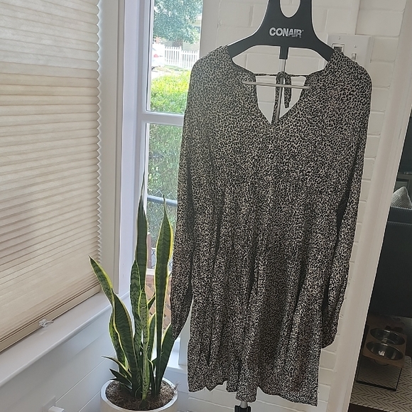 a new day Dresses & Skirts - Cheetah Print Dress, Large